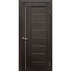 Дверь межкомнатная Сибирь Профиль Ла Стелла 201 Дуб мокко, стекло белое матовое